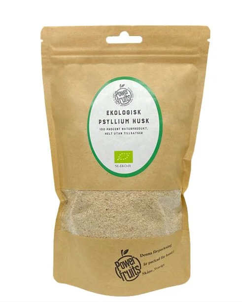 Powerfruits Ekologisk Psyllium Husk 500g