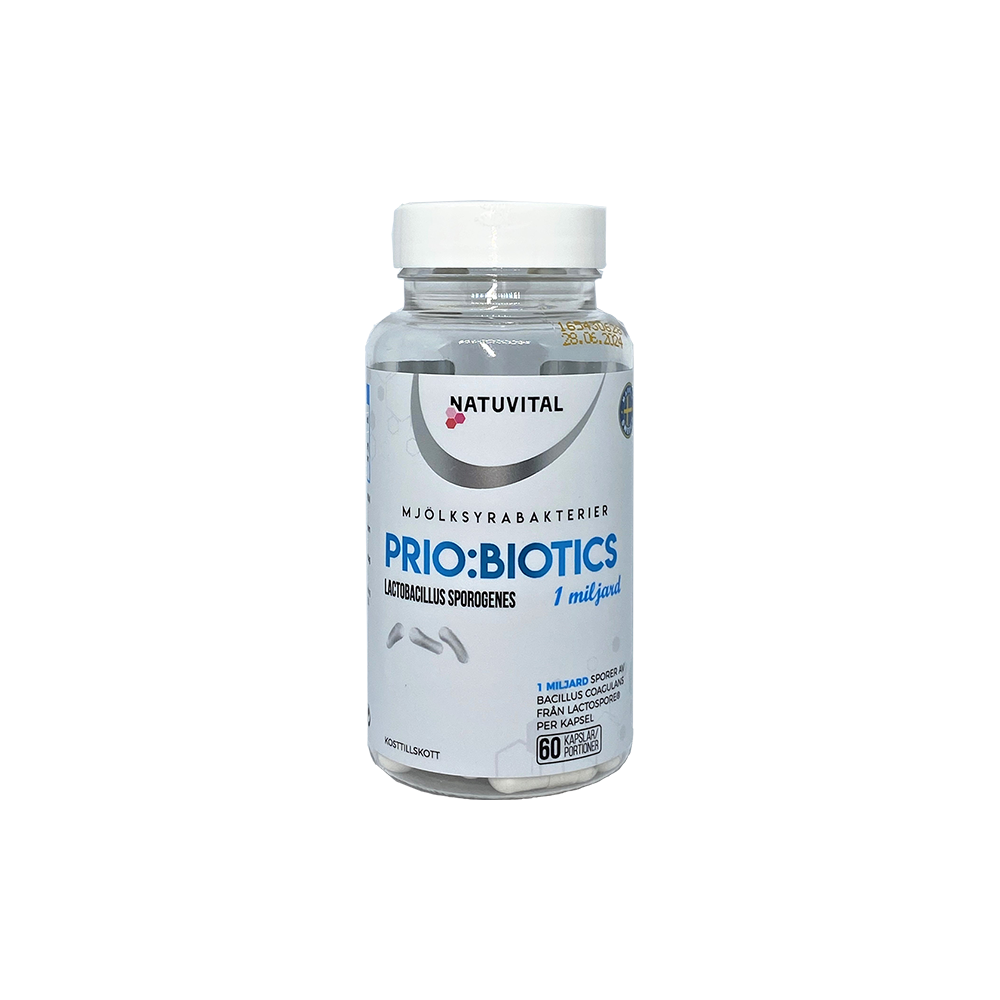 Natuvital Prio:Biotics 60 kapslar