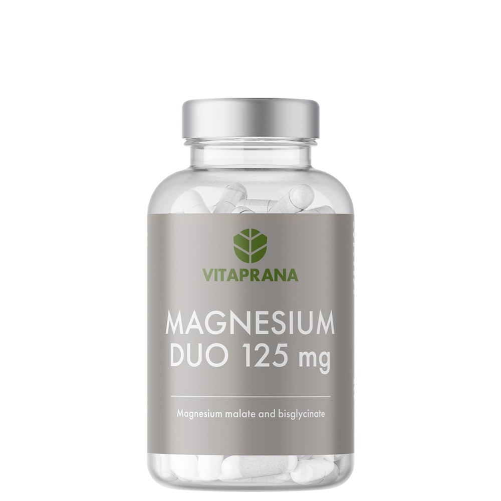 Vitaprana Magnesium Duo 125mg 100 kapslar