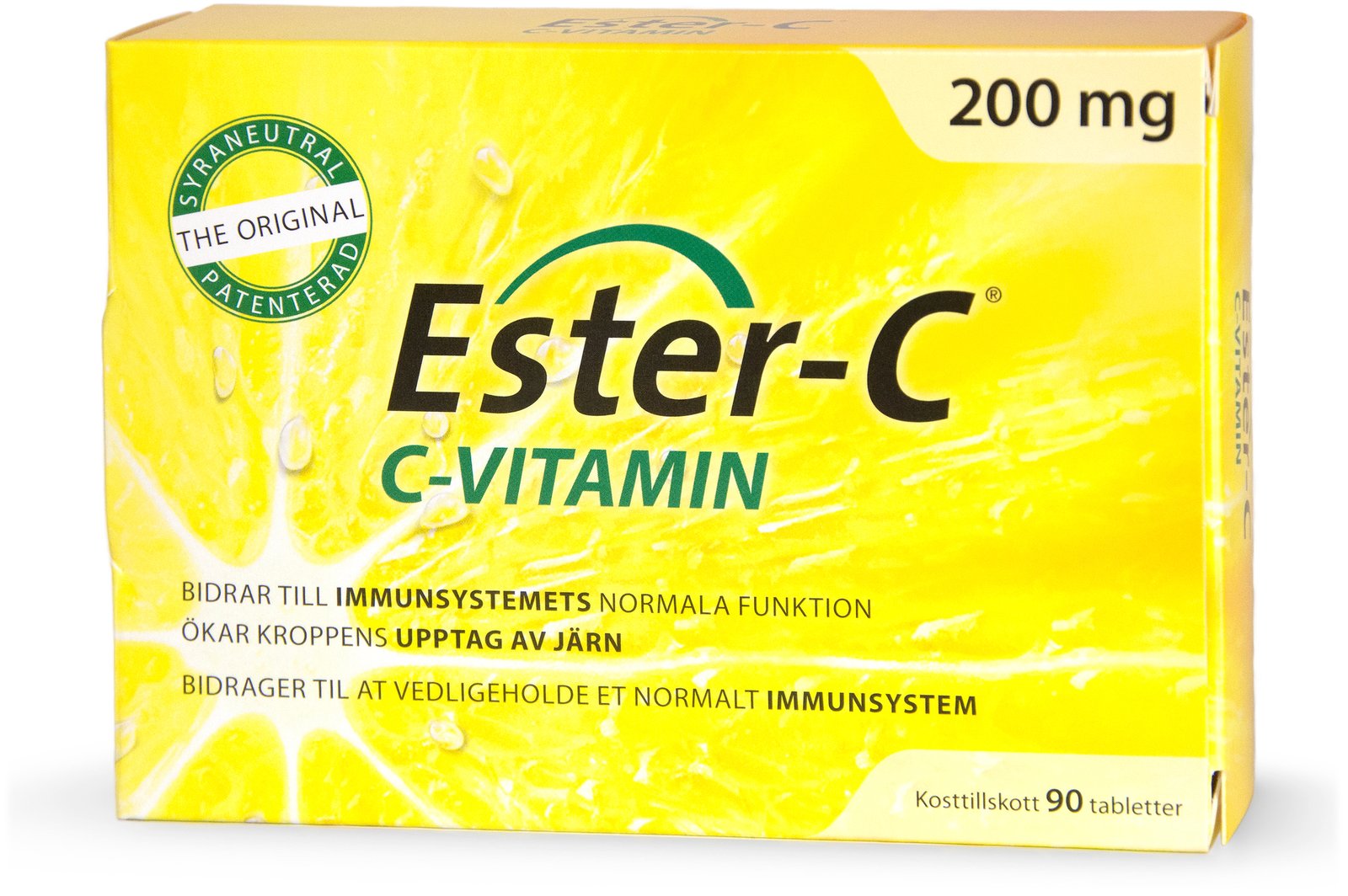 Ester-C 200 mg 90 tabletter
