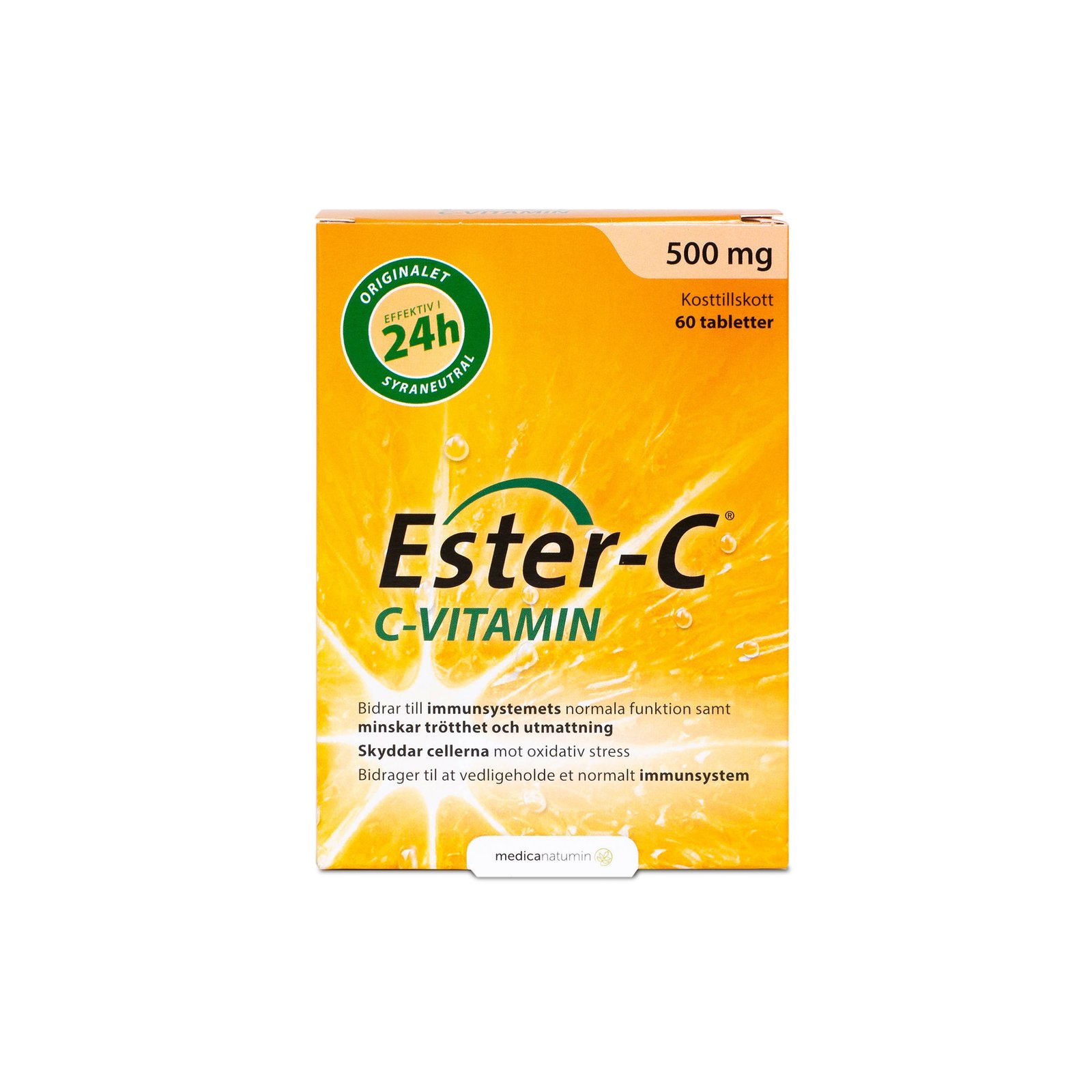 Ester-C 500 mg 60 tabletter