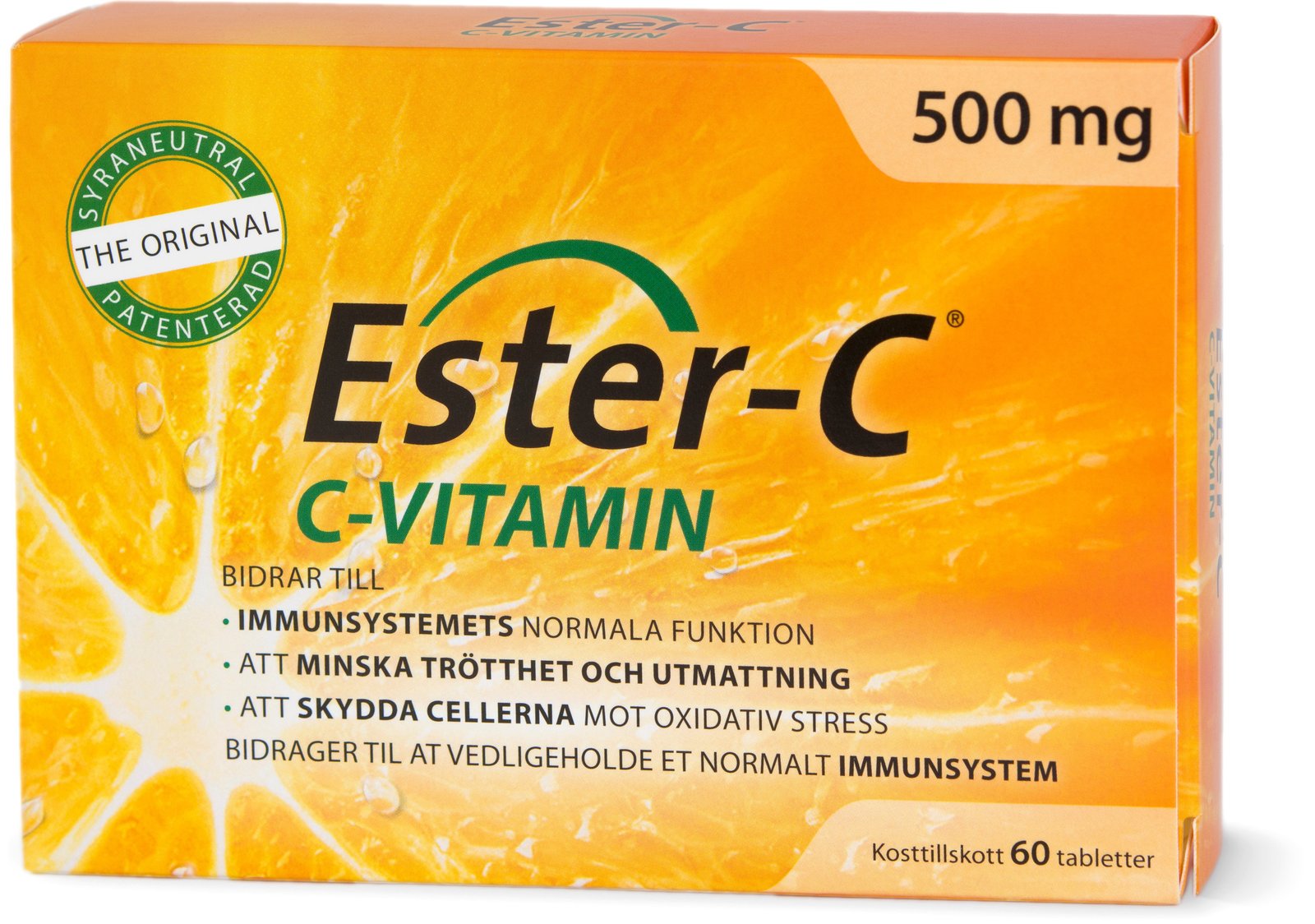 Ester-C 500 mg 60 tabletter