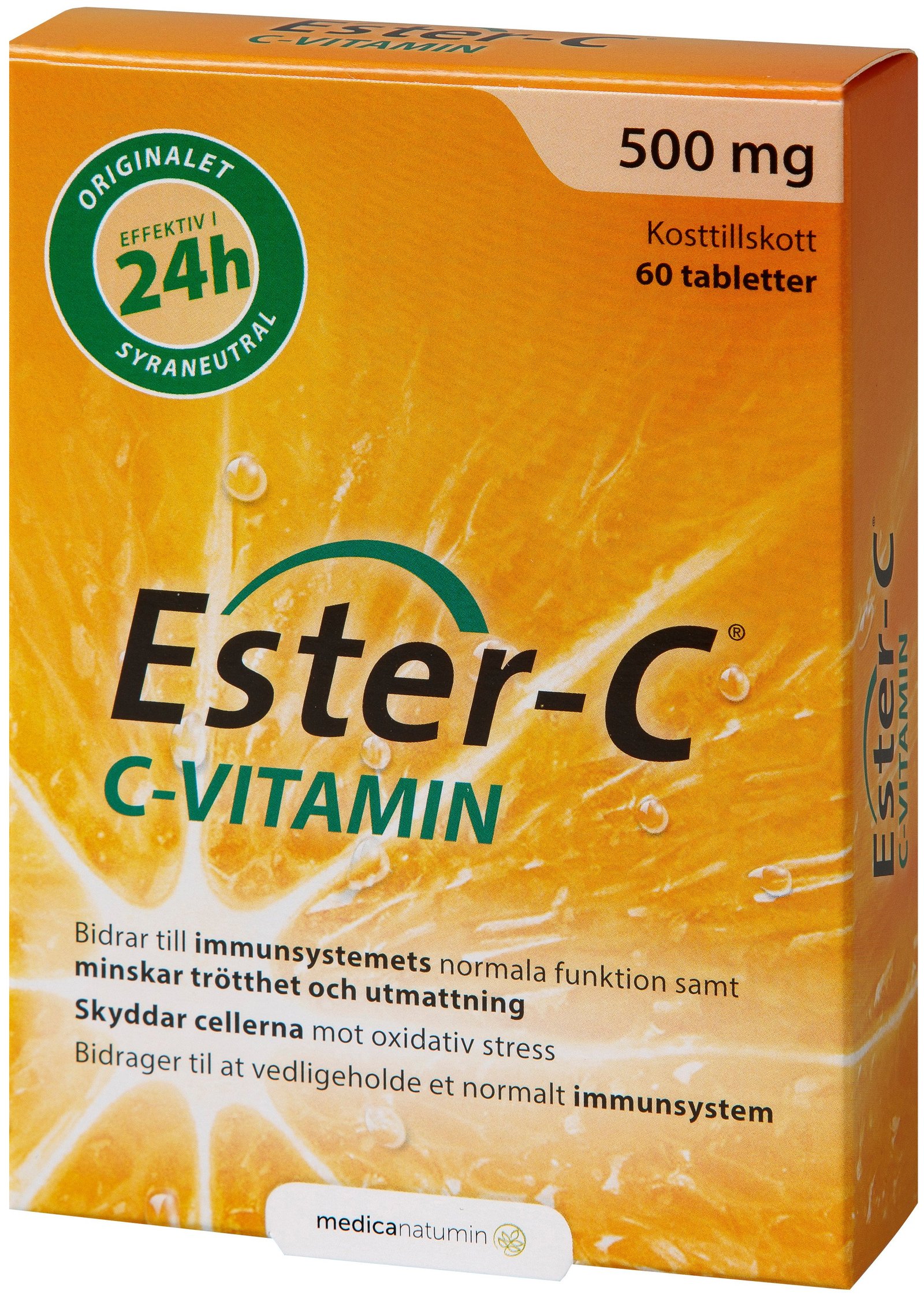 Ester-C 500 mg 60 tabletter