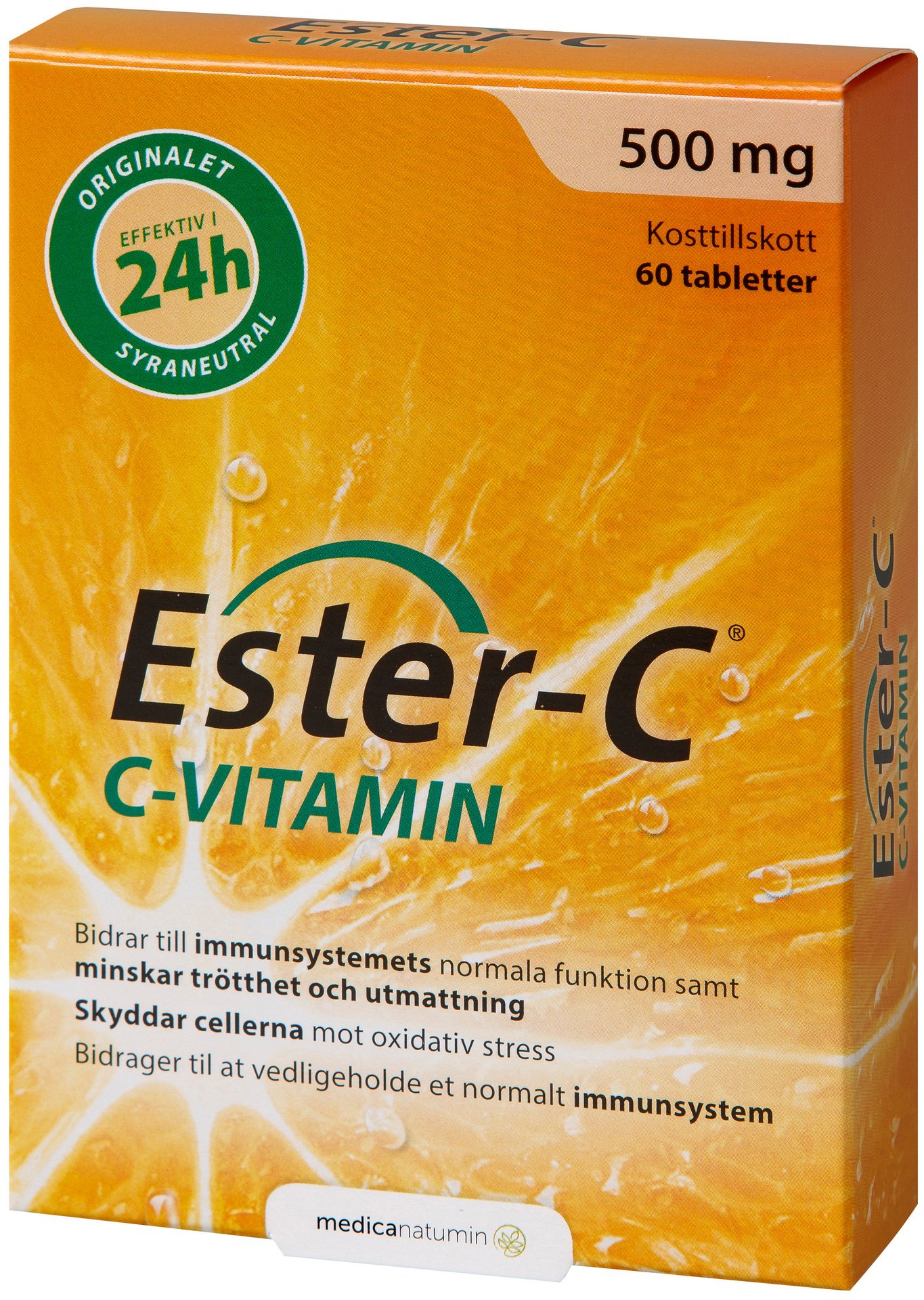 Ester-C 500 mg 60 tabletter