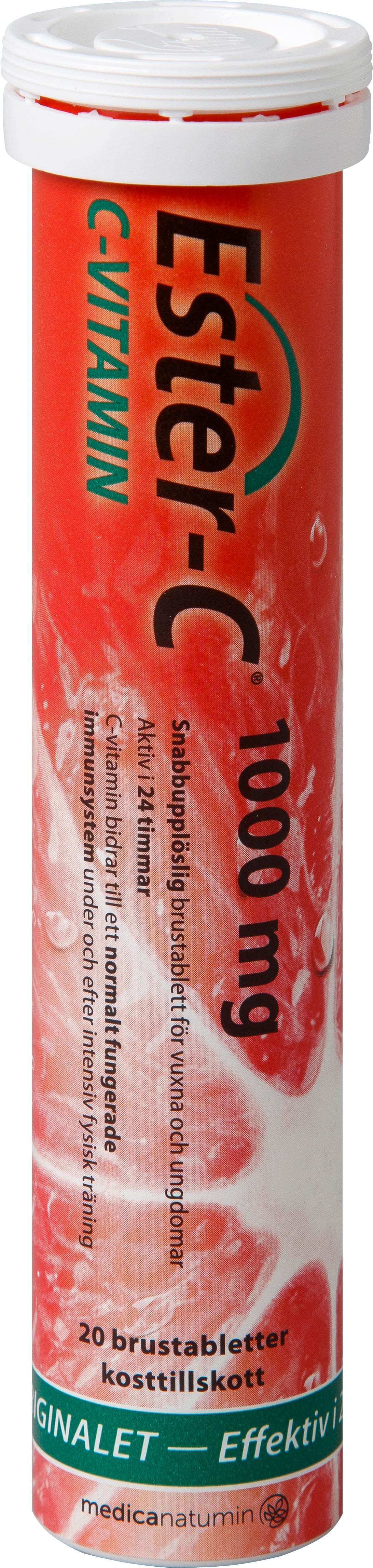 Ester-C 1000mg 20 st brus tab