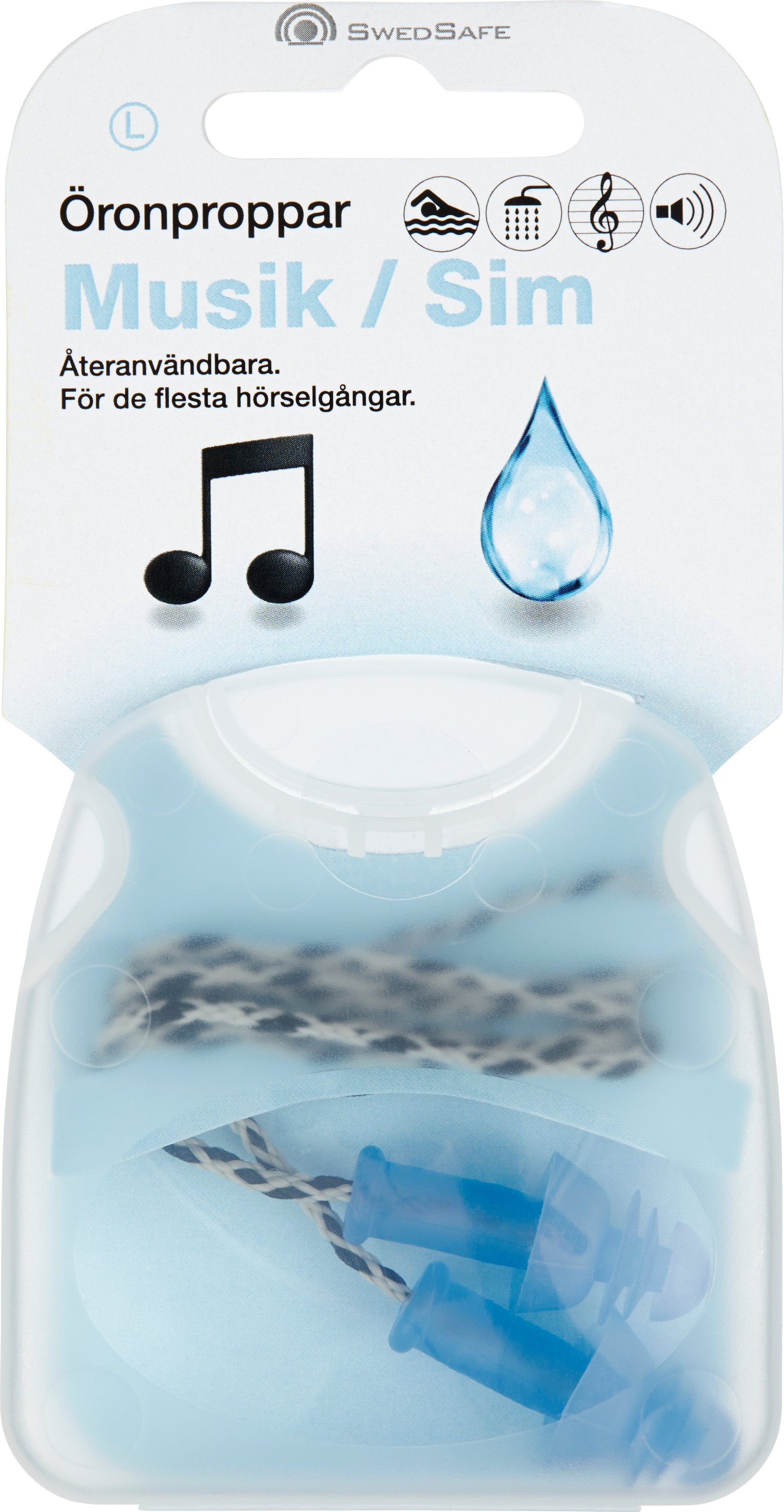 SwedSafe Musik & Simpropp l 2 st