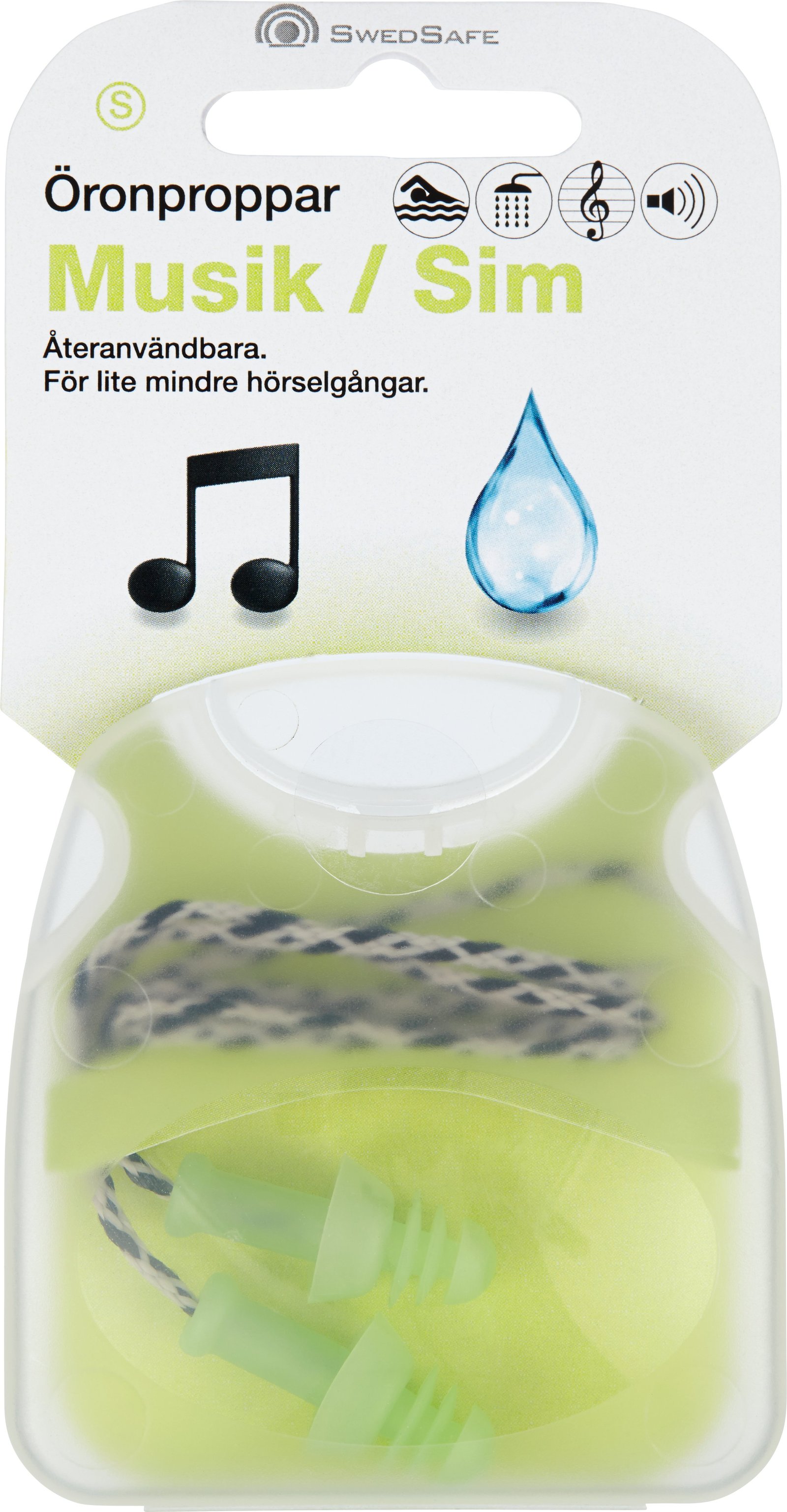 SwedSafe Musik & simpropp s 2 st