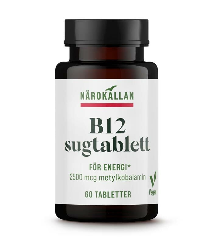 NÄROKÄLLAN B12 60 sugtabletter