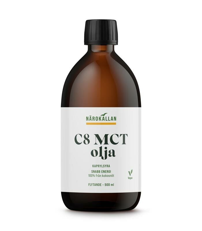 NÄROKÄLLAN C8 MCT-olja 500 ml