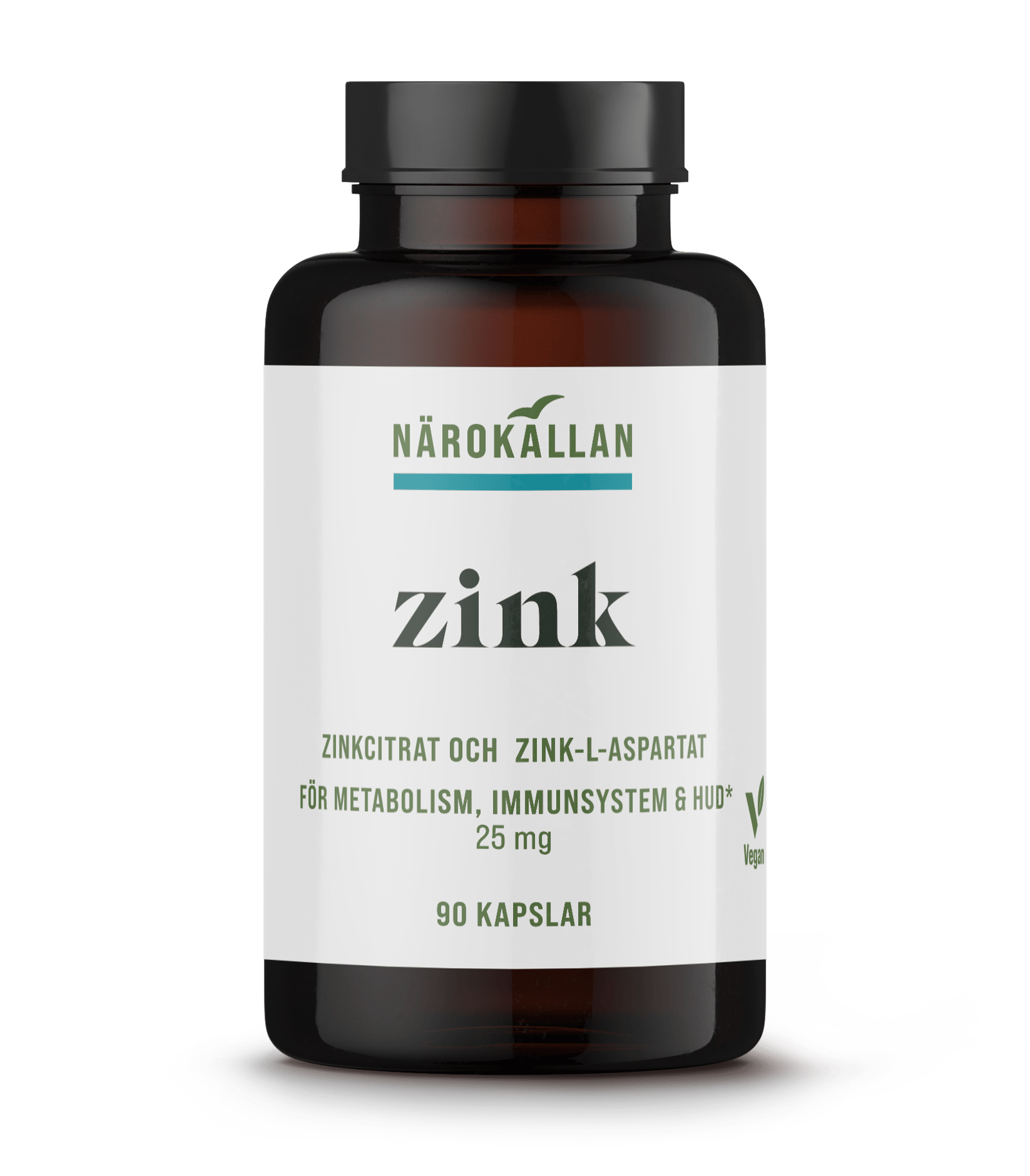 Närokällan Zink 90 kapslar