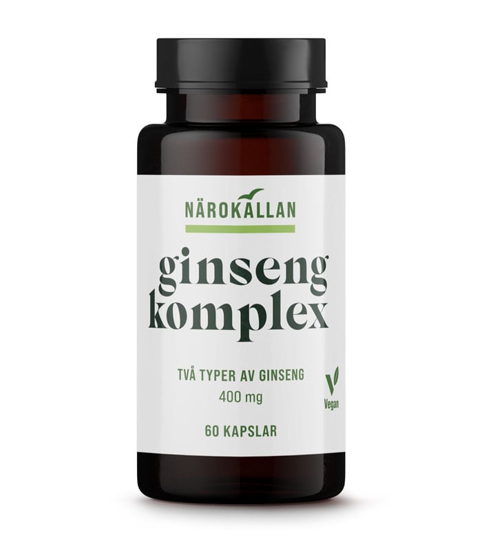 Närokällan Ginseng Komplex 60 kapslar