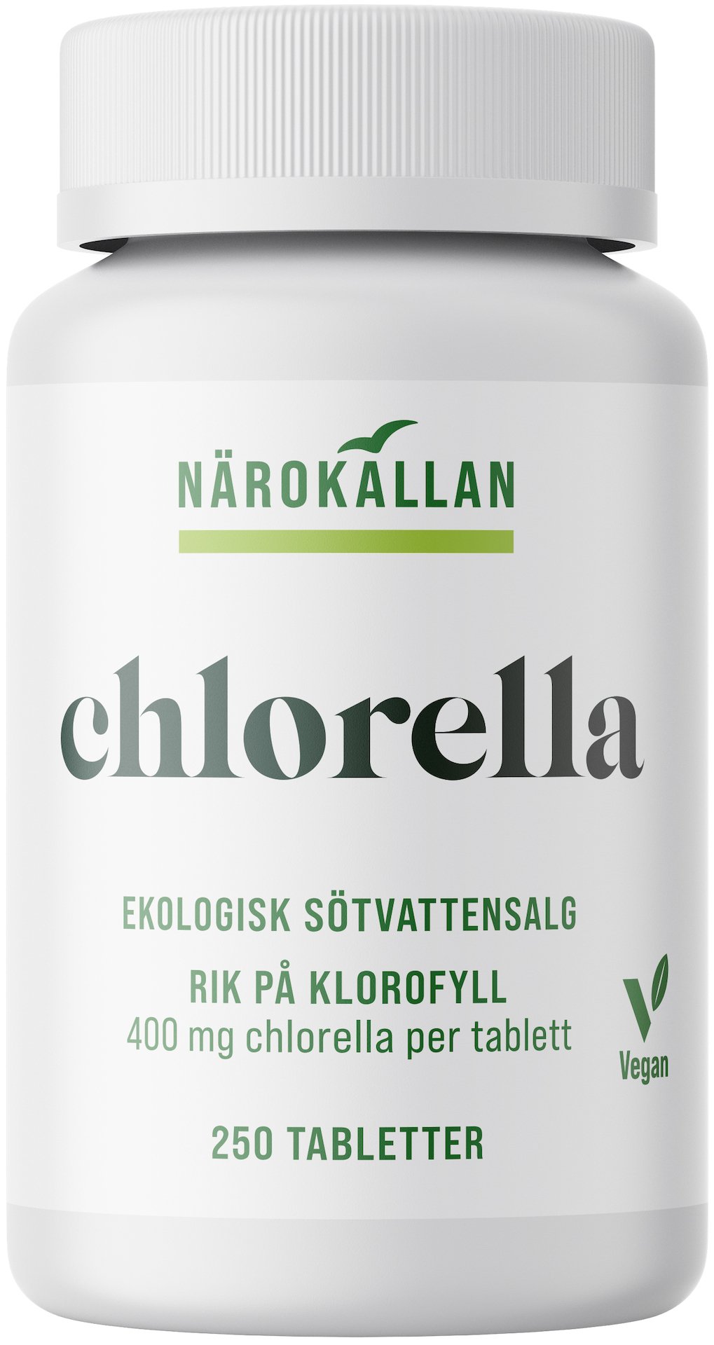 Närokällan Chlorella 250 tabletter
