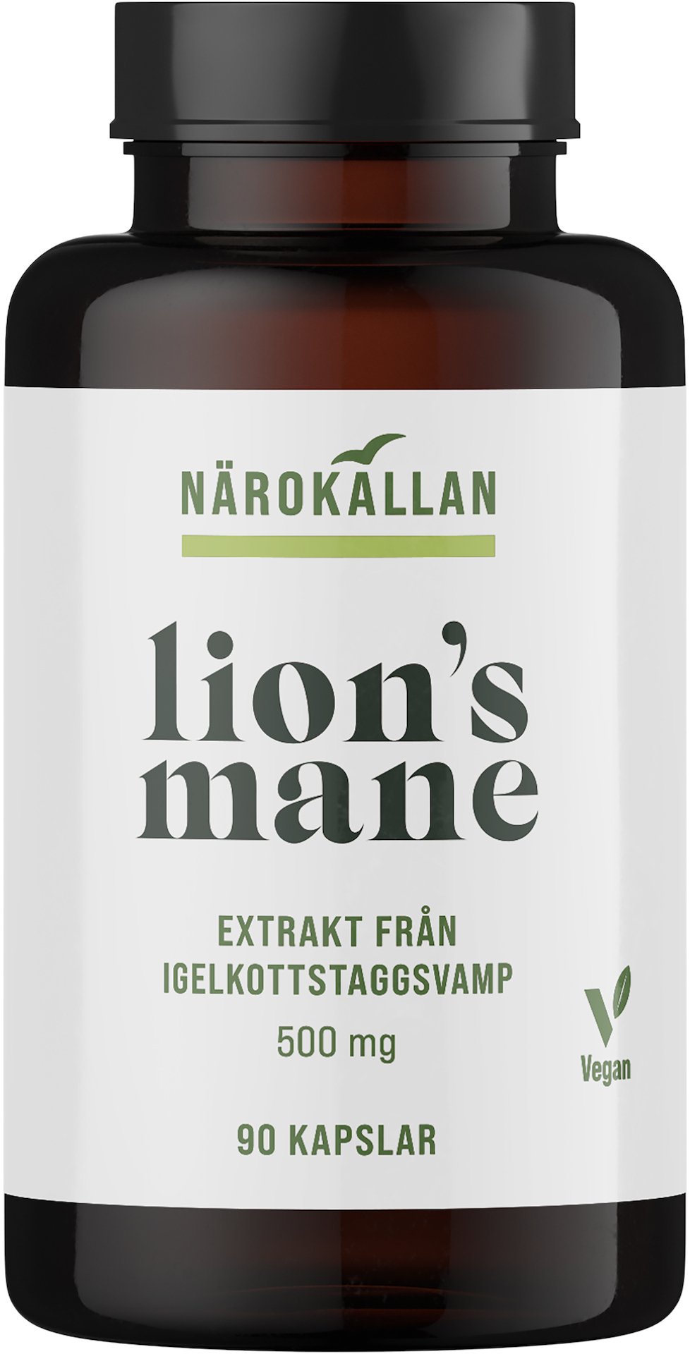 Närokällan Lions Mane 90 kapslar