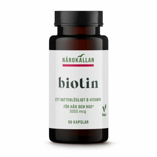 Närokällan Biotin 5000 mcg 90 kapslar