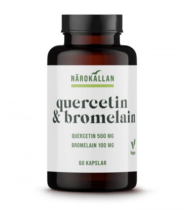 Närokällan Quercetin & Bromelain 60 kapslar