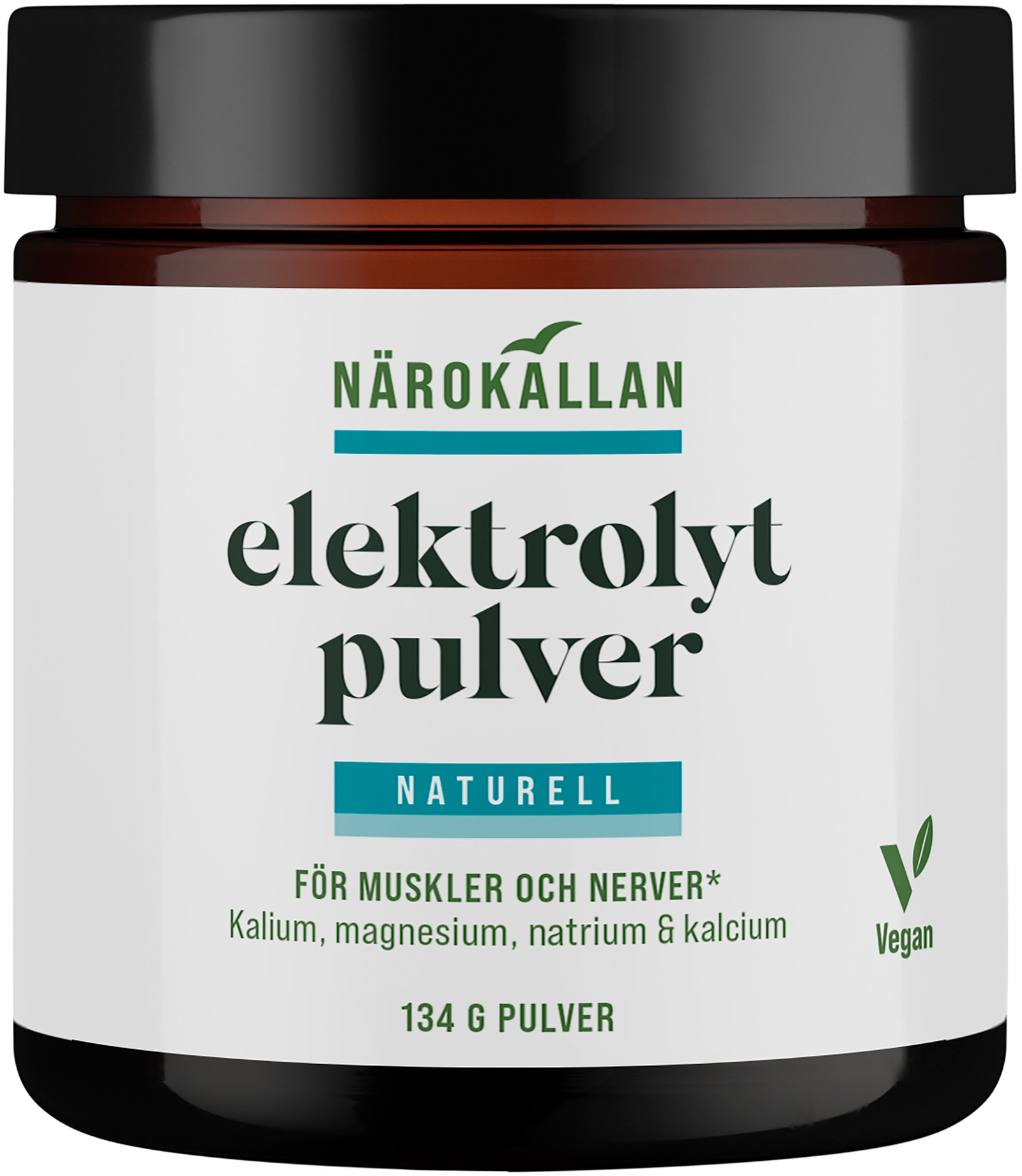 Närokällan Elektrolytpulver Naturell 134 g