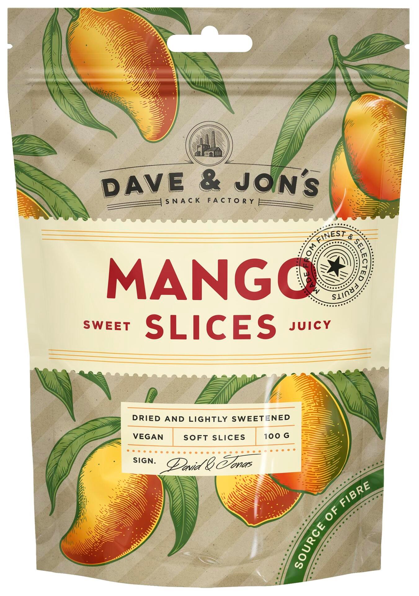 Dave & Jon´s Mango 100 g