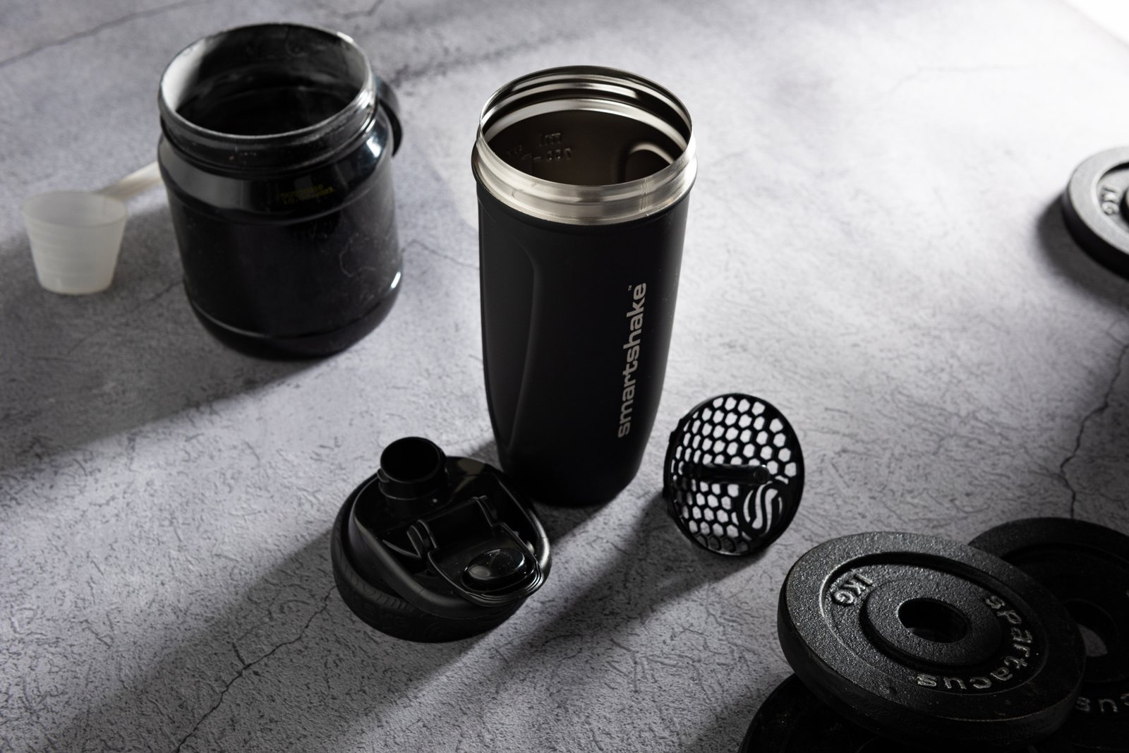 Smartshake Reforce Stainless Steel Black 900 ml