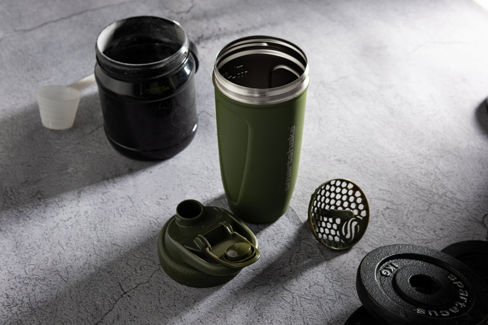 Smartshake Reforce Stainless Steel Army Green 900 ml