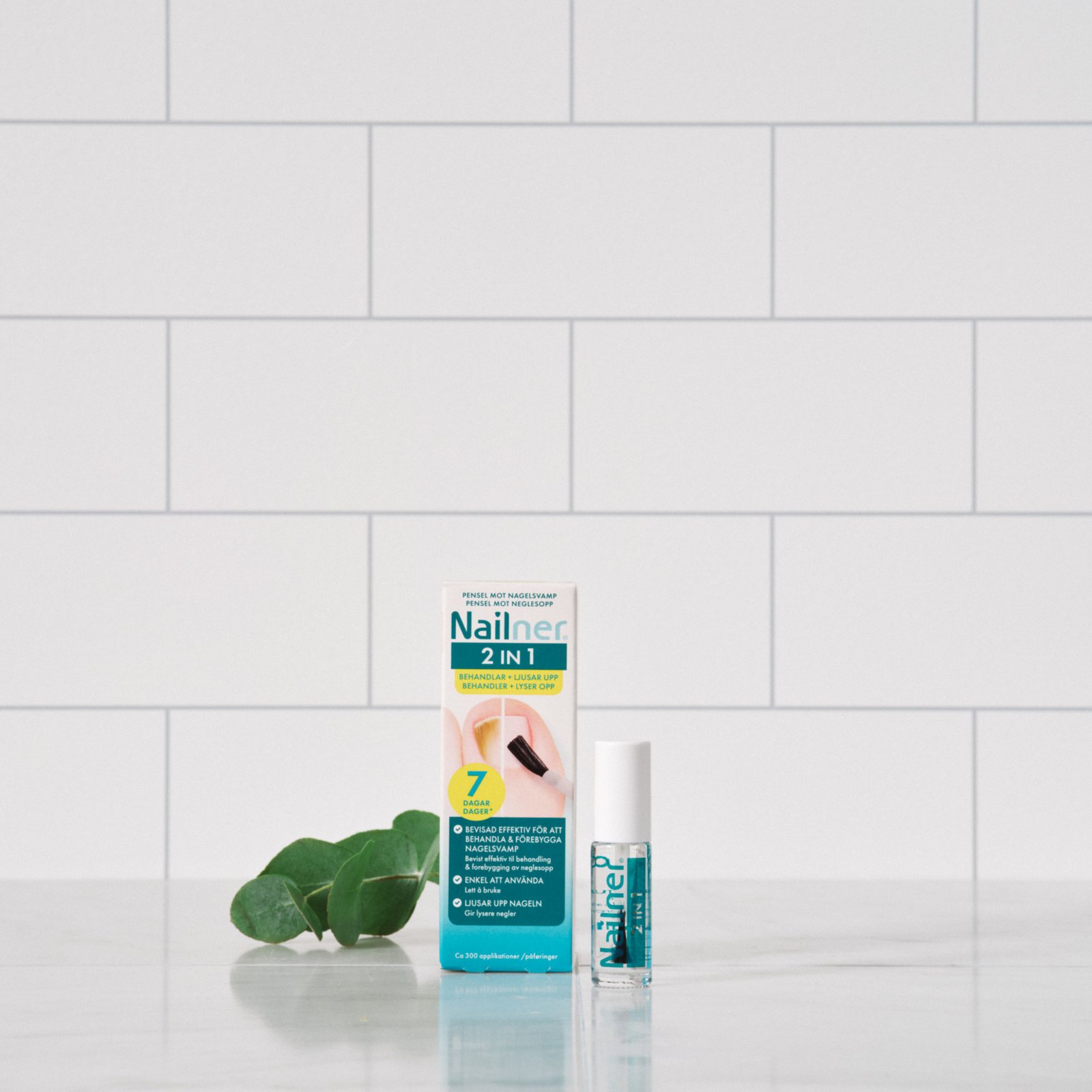 Nailner 2 in 1 Nagelsvampsbehandling Pensel 5 ml