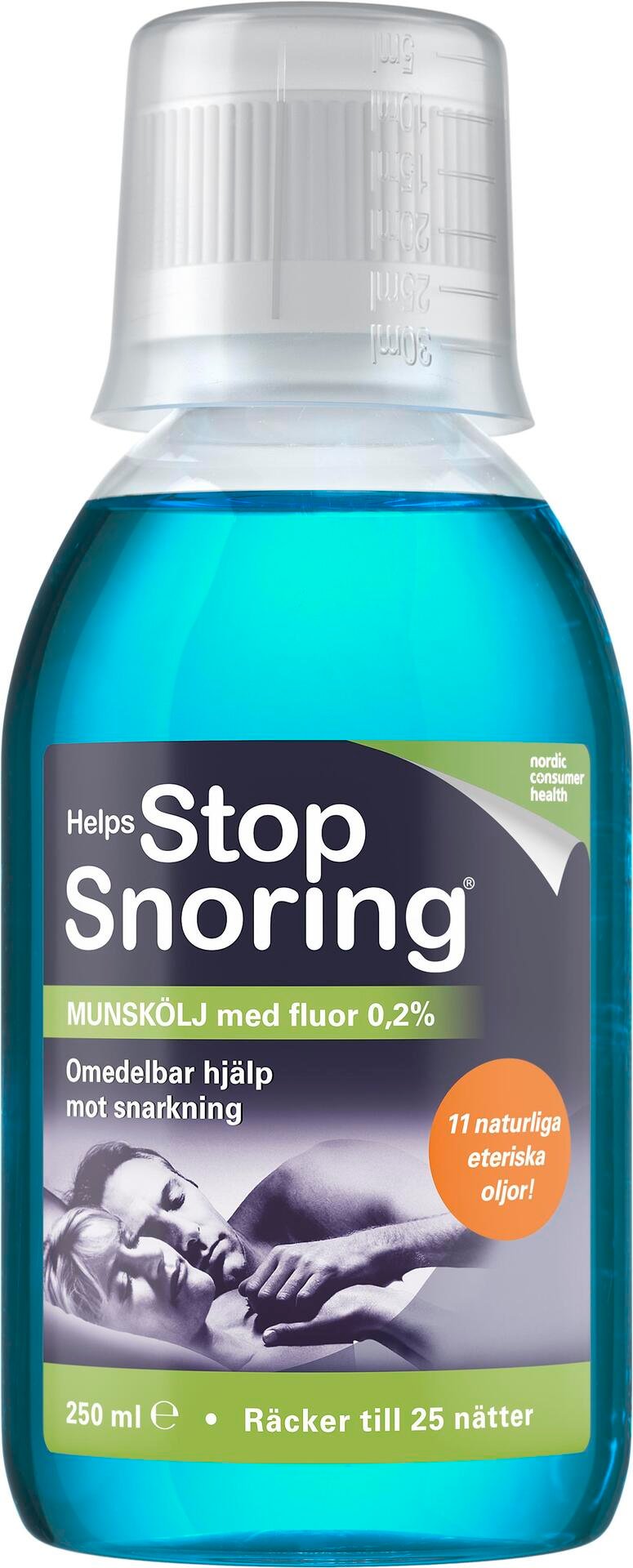 Helps Stop Snoring Munskölj 250 ml