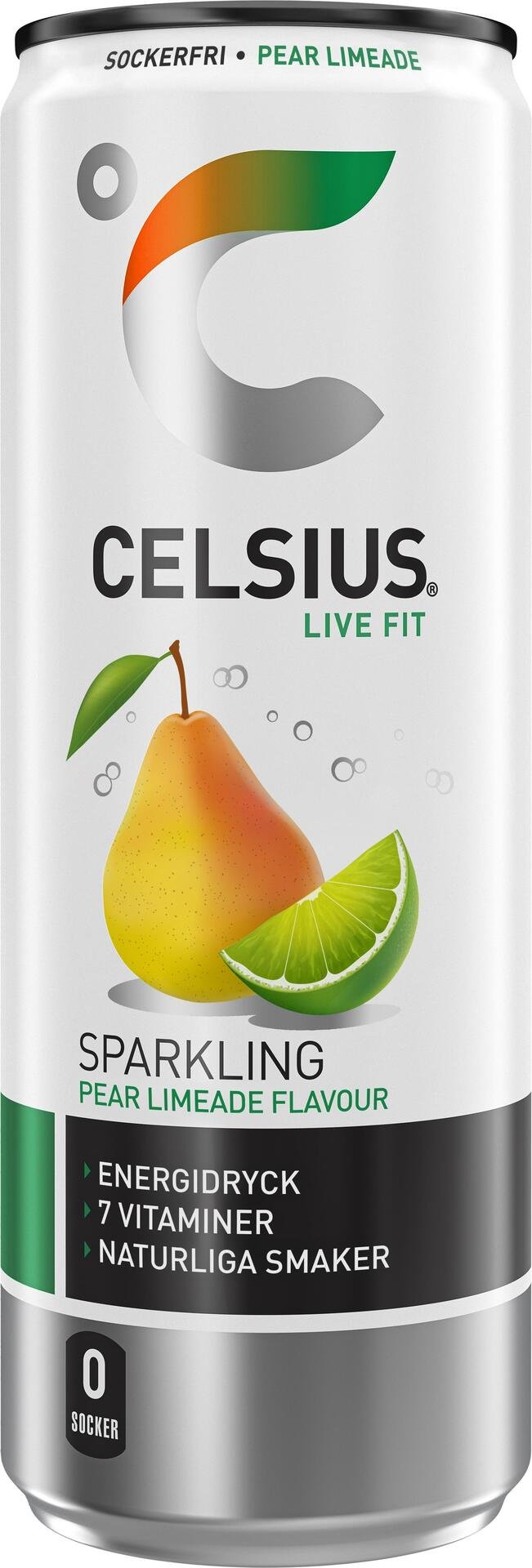 Celsius Pear Limeade 355 ml