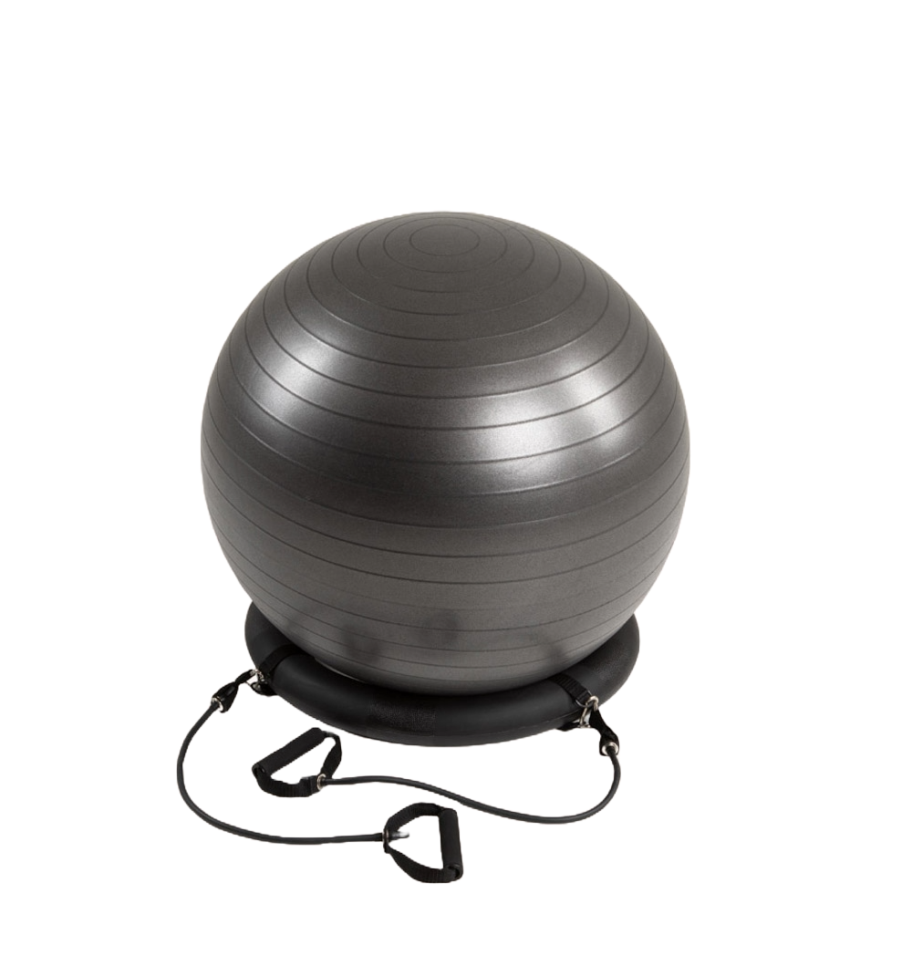 Swedish Posture Pilatesboll med träningsband