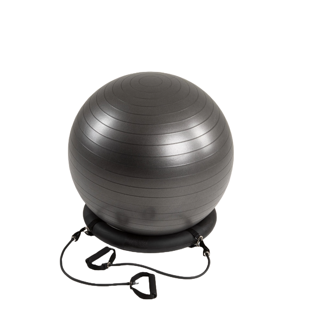 Swedish Posture Pilatesboll med träningsband