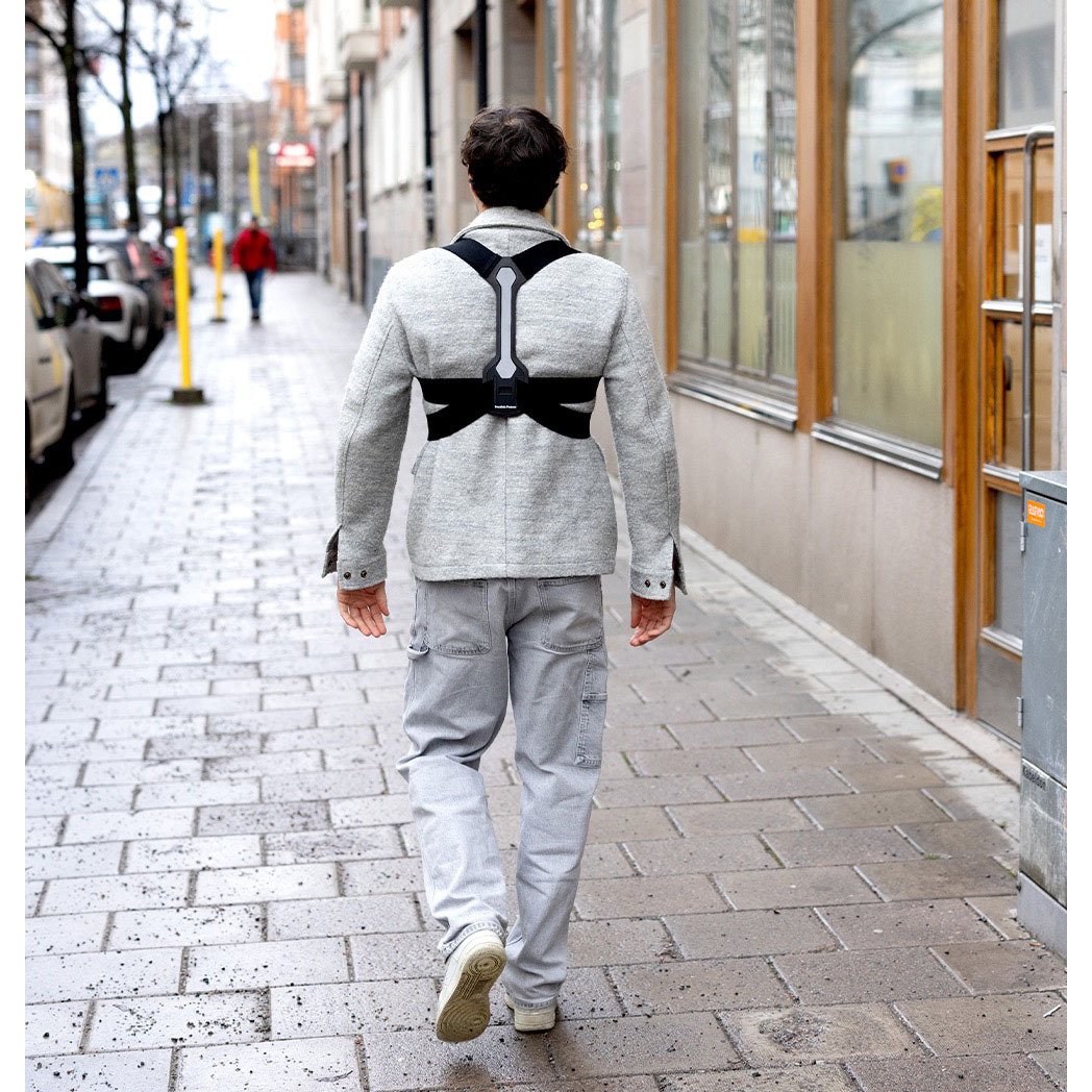 Swedish Posture ReAlign Hållningsband med Reflex Svart L/XL