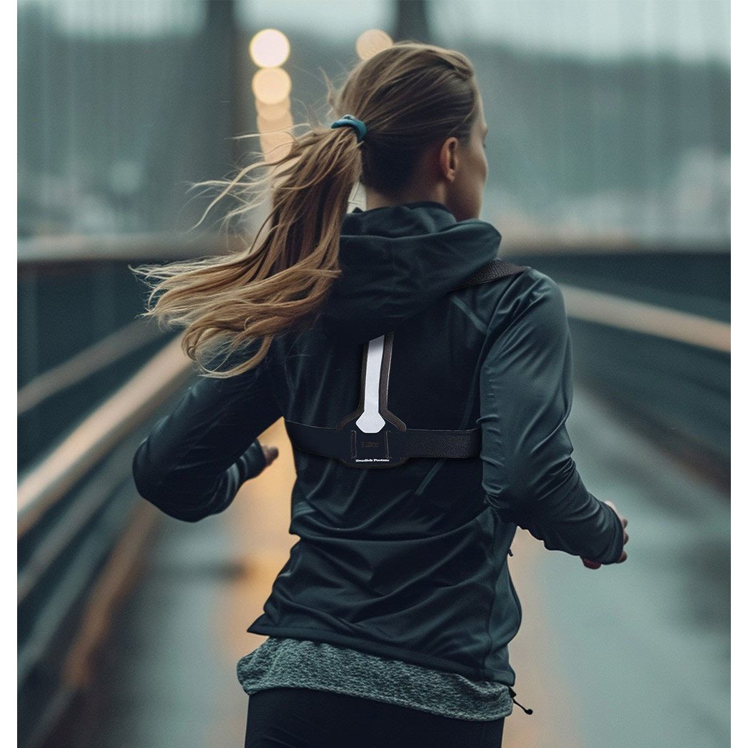 Swedish Posture ReAlign Hållningsband med Reflex Svart M/L