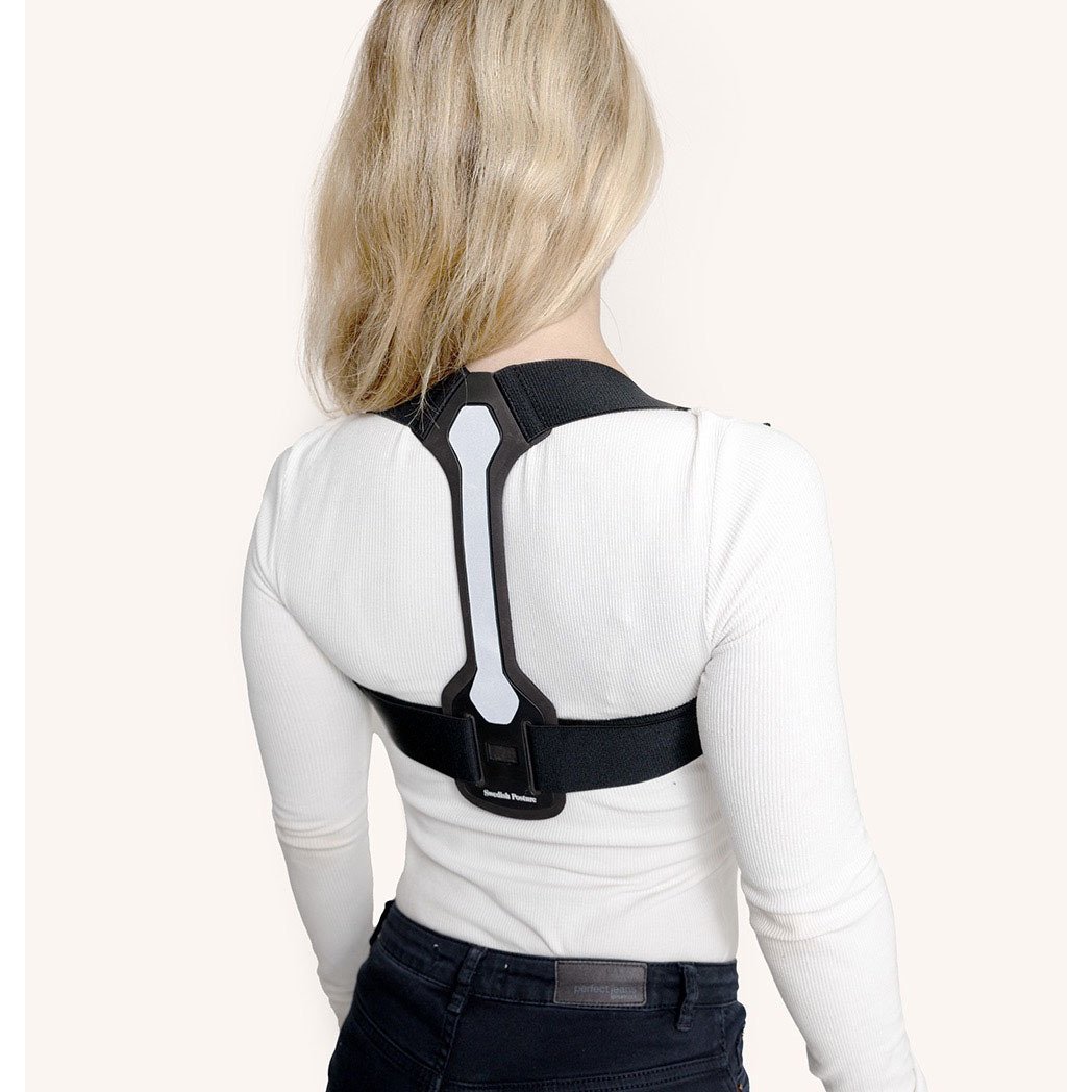 Swedish Posture ReAlign Hållningsband med Reflex Svart M/L