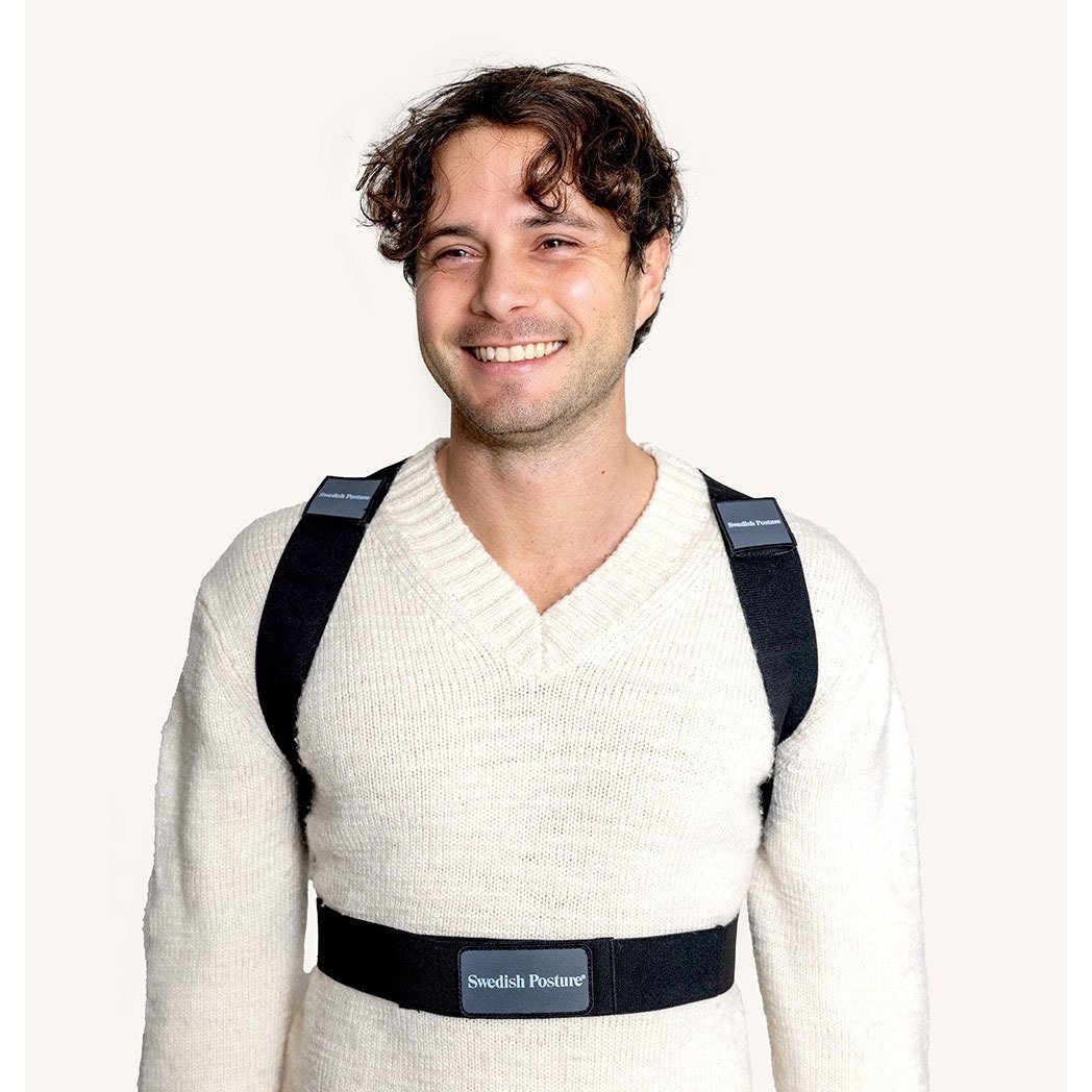 Swedish Posture ReAlign Hållningsband med Reflex Svart M/L