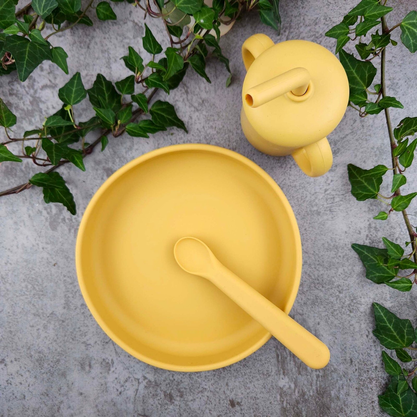 Summerville Matset Silikon Ockra 3 delar