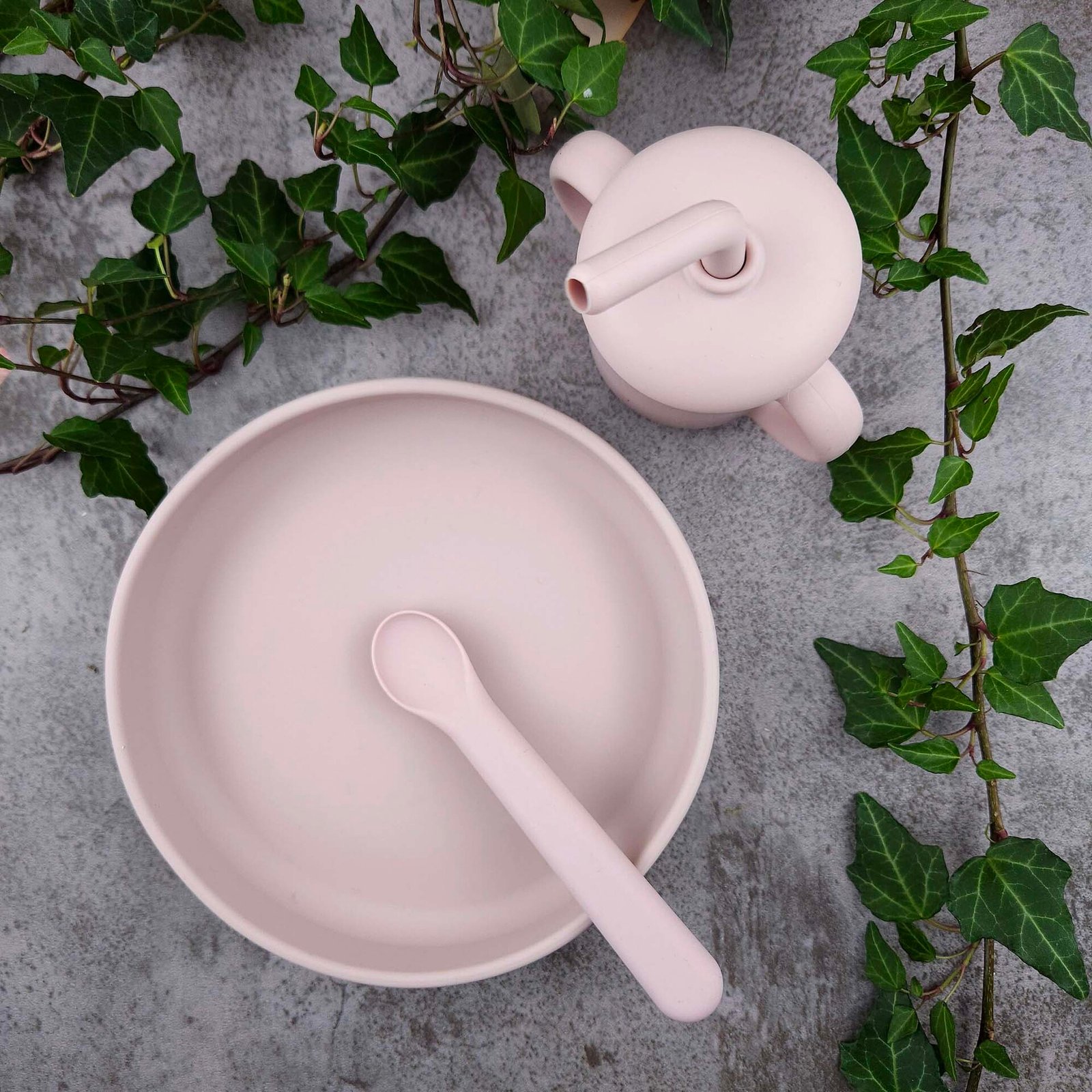 Summerville Matset Silikon Pale Mauve 3 delar