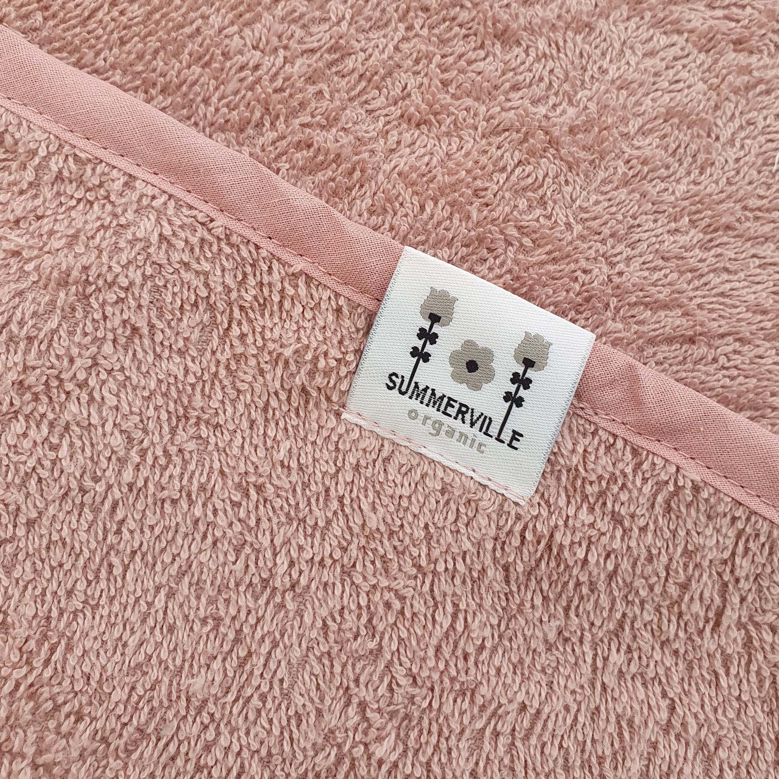 SUMMERVILLE organic Badcape Rabbit Pale Mauve 1 st