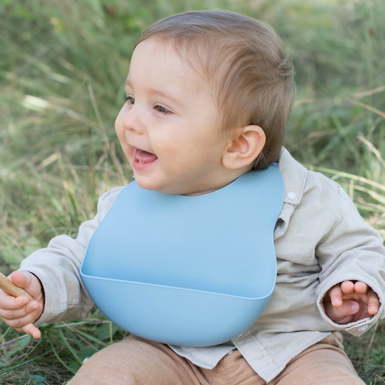 Summerville Haklapp Silikon Stone Blue