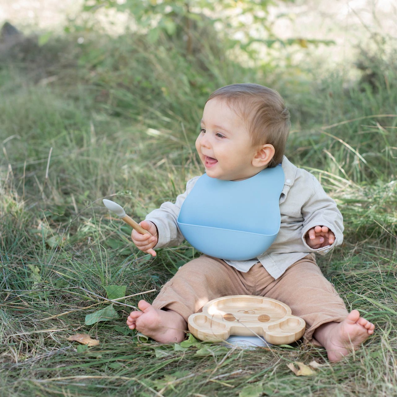 Summerville Haklapp Silikon Blå-Grön 2 st