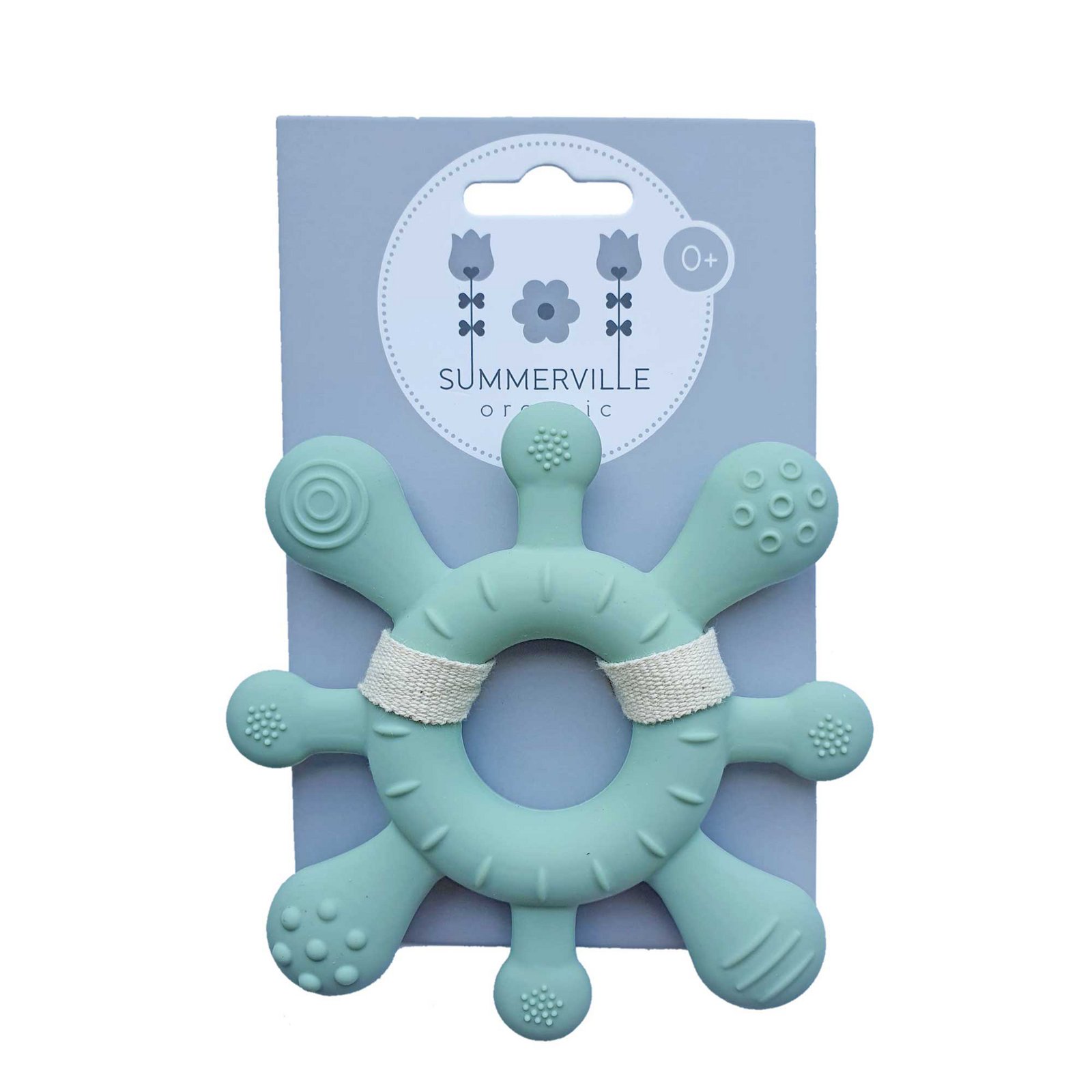 SUMMERVILLE organic Bitleksak Korall Cameo Green 1 st