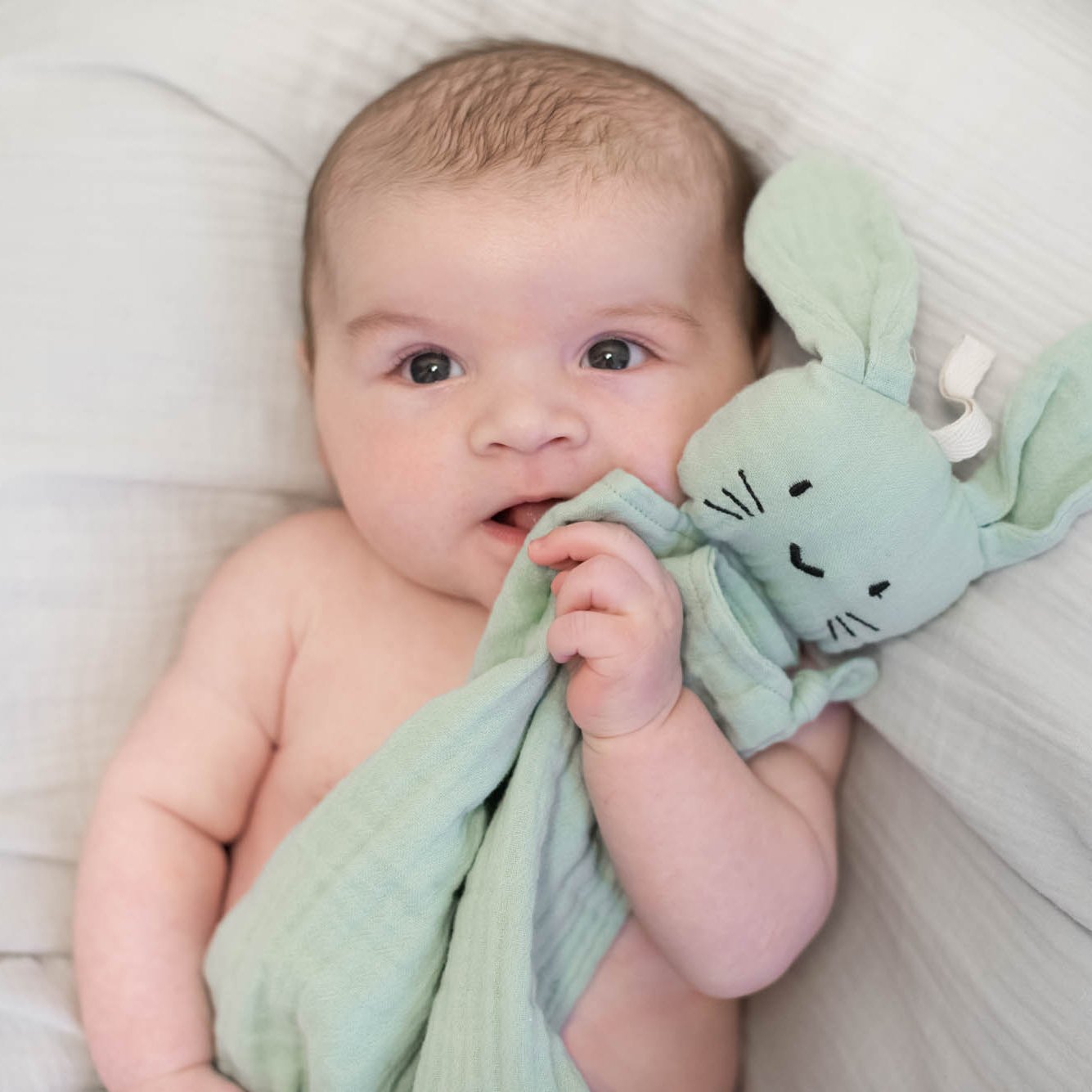 Summerville Snuttefilt Kanin Cameo Green