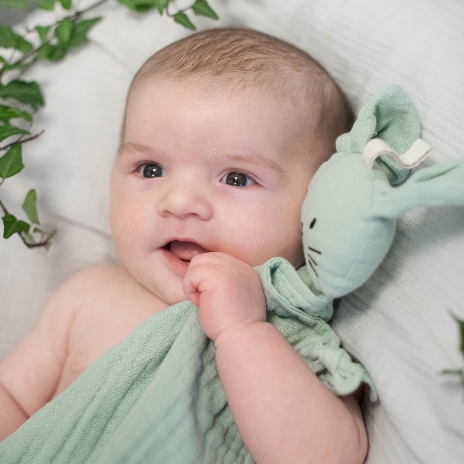 Summerville Snuttefilt Kanin Cameo Green