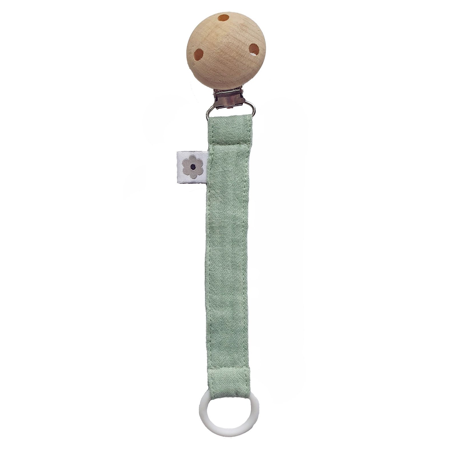 Summerville organic Napphållare muslin cameo green