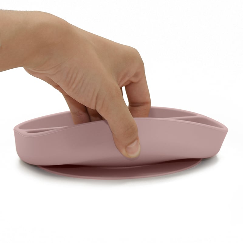 Summerville Tallrik Delad Silikon Pale Mauve