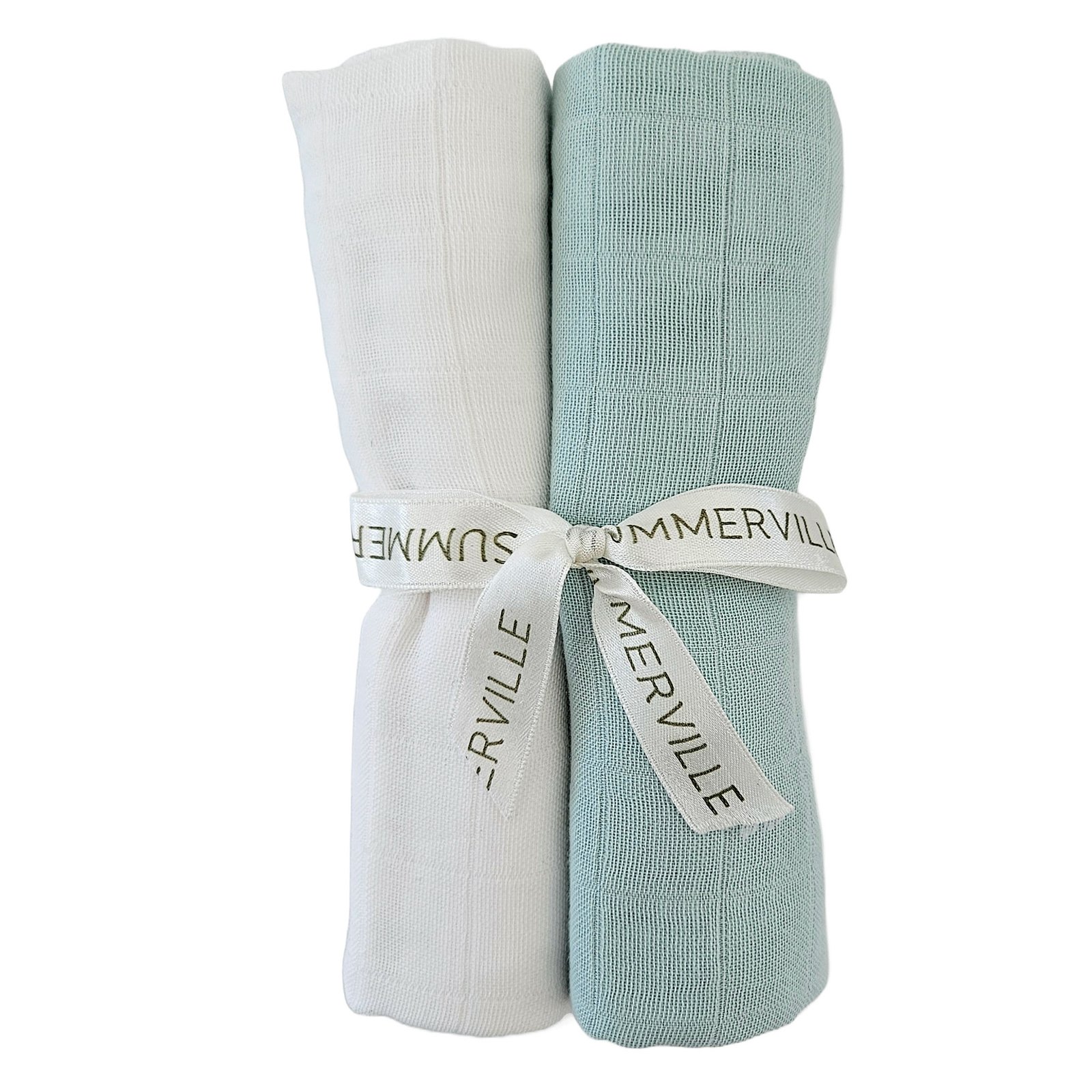 Summerville Muslinfilt Ice Blue 2 st