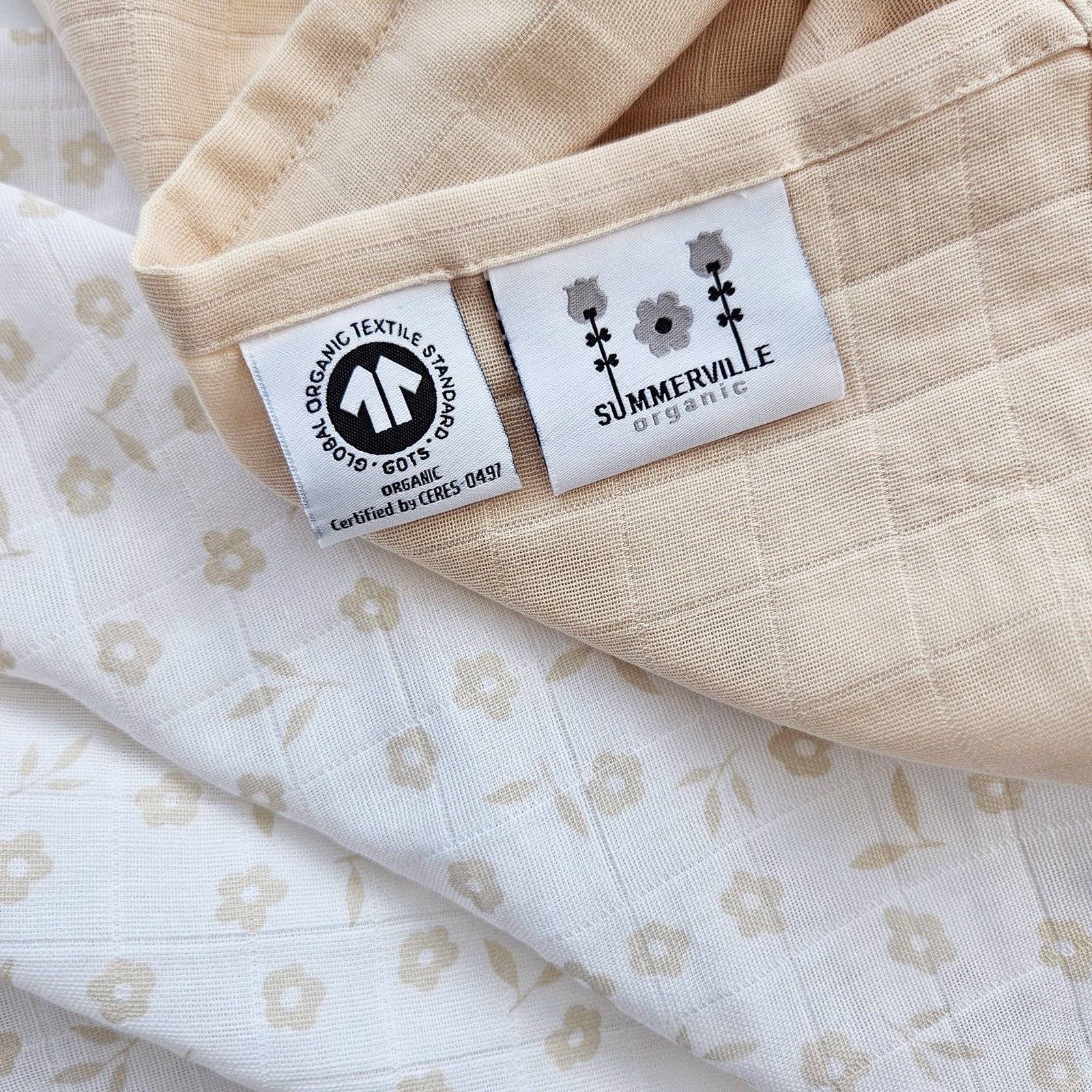 Summerville Muslinfilt Petal Sandshell 2 st