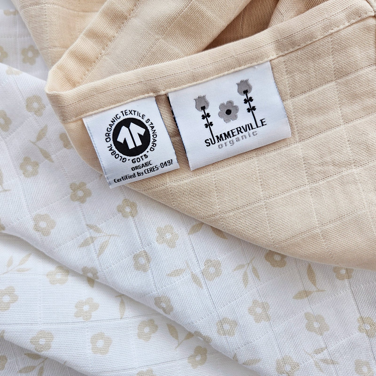 Summerville Muslinfilt Petal Sandshell 2 st