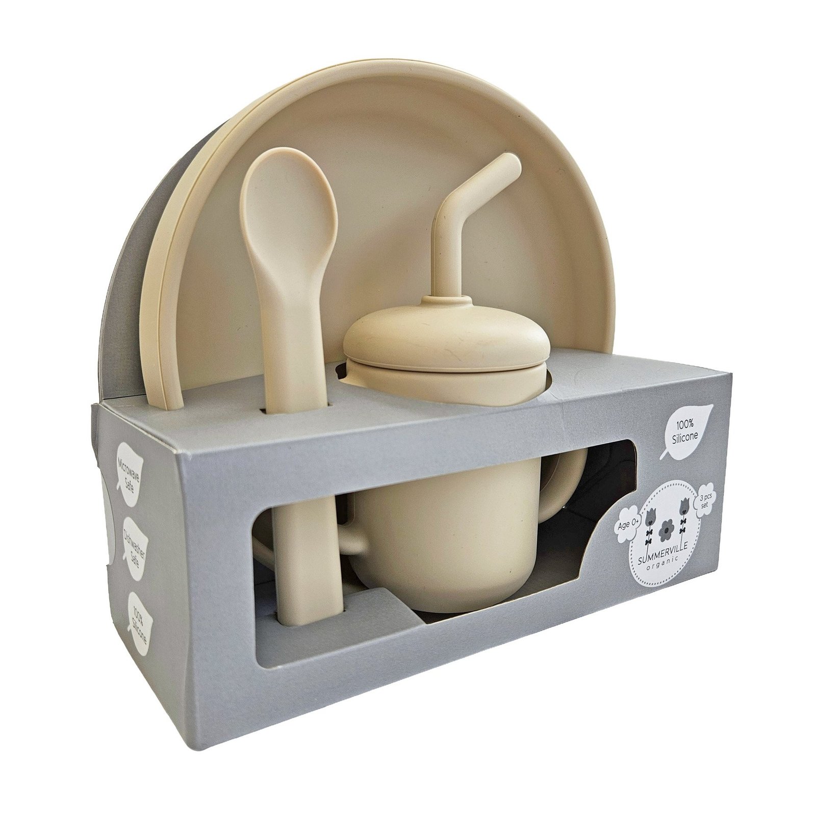 Summerville Matset Silikon Sandshell 3 delar