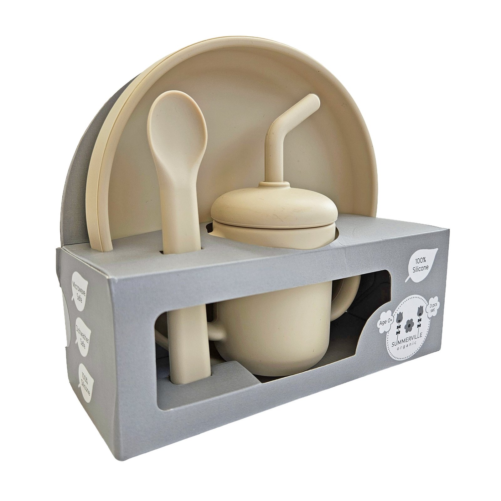 Summerville Matset Silikon Sandshell 3 delar