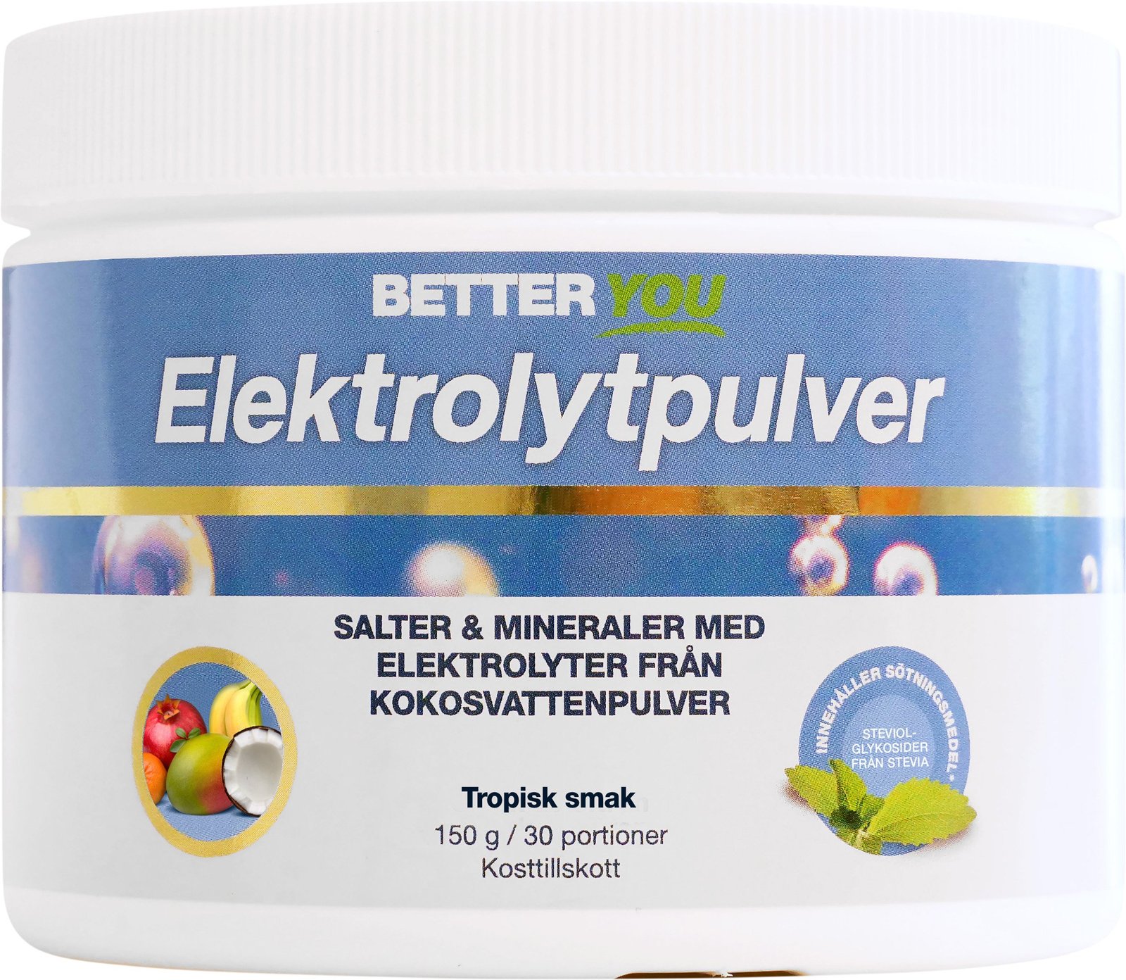 Better You Elektrolytpulver Tropisk 150g