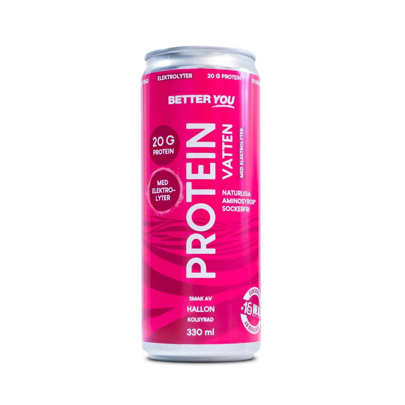 Better You Proteinvatten Sweet Raspberry Elektrolyter 330 ml