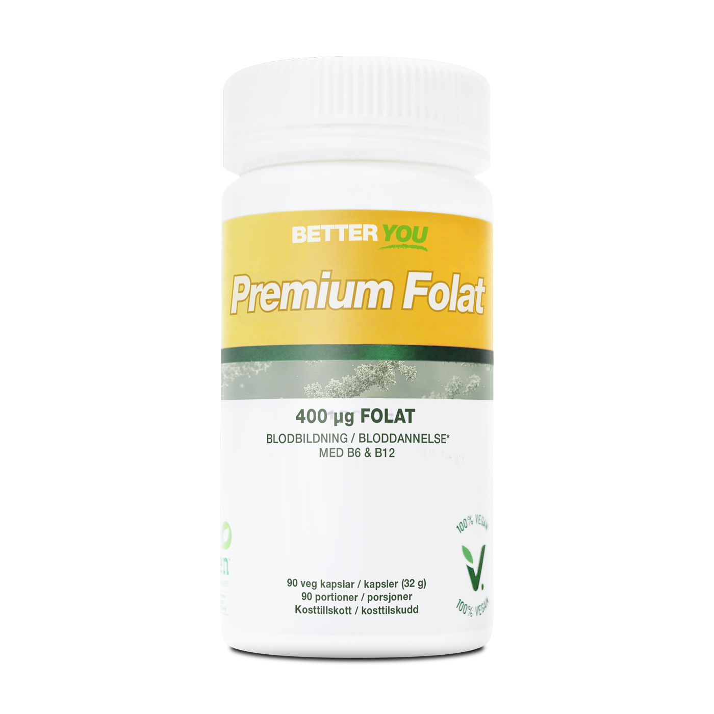 Better You Premium Folat – 90 st